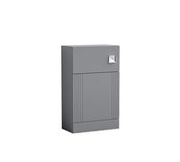 Nuie Deco Satin Grey 500mm WC Unit