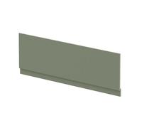 nuie BPR805 Modern Bathroom Straight Bath Front Panel and Plinth, 560 x 1695 x 36mm, Satin Green