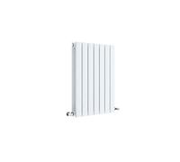 Nuie Sloane Horizontal Double Panel Radiator 600 X 412Mm Satin White, White