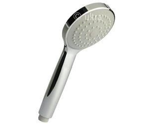 Nuie HO302 ǀ Modern Bathroom Easy-Clean Shower Handset, 245mm x 97mm, Chrome