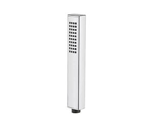 Nuie HO306 ǀ Modern Bathroom Rectangular Easy-Clean Shower Handset, 240mm x 38mm, Chrome