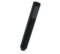 Nuie Matt Black Round Easyclean Shower Handset - HO407
