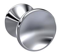 Nuie Indented Round Knob Furniture Handle | Chrome | Brass | 30mm