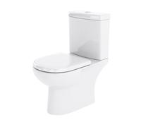 Nuie Lawton Short Projection Toilet Pan and Cistern | White | Ceramic | 365mm x 795mm x 630mm