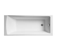 Nuie Linton Eternalite Square Single Ended Bath | White | Acrylic | 1800mm x 800mm