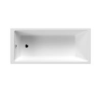 Nuie Linton Thin Edge Single Ended Bath | White | Acrylic | 1700mm x 750mm