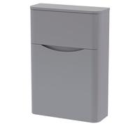 Nuie Lunar Toilet Unit | Satin Grey | MFC | 550mm
