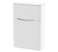 Nuie Lunar Toilet Unit | Satin White | MFC | 550mm