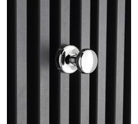 Nuie Magnetic Radiator Robe Hook | Chrome | Metal | 40mm x 50mm x 50mm