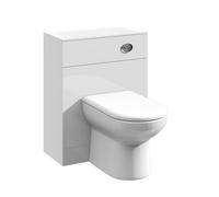 Nuie Mayford Toilet Unit | Gloss White | MDF | 600mm x 330mm