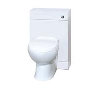 Nuie Mayford Toilet Unit with Concealed Cistern | Gloss White | MDF | 500mm