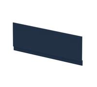Nuie Midnight Blue Bath Front Panel with Plinth | Satin Midnight Blue | MFC | 1700mm