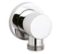 Nuie Minimalist Outlet Elbow | Chrome | Metal | 45mm x 55mm x 75mm