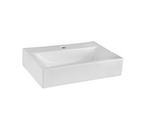 Nuie NBV002 Rectangular Vessel, White, 450 mm