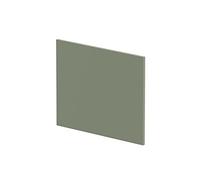 nuie NMP831 Modern Bathroom Square Shower Bath End Panel, 540 x 680 x 18mm, Satin Green