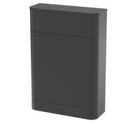 Nuie Parade Satin Toilet Unit | Soft Black | MFC | 550mm
