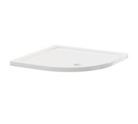 Nuie Pearlstone Quadrant Shower Tray | White | Acrylic/Stone Resin | 1000mm x 1000mm x 40mm