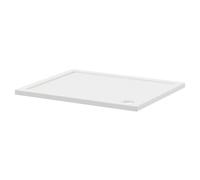Nuie Pearlstone Slip Resistant Rectangular Shower Tray | White | Acrylic/Stone Resin | 1100mm x 900mm x 40mm