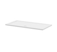 Nuie Pearlstone Slip Resistant Rectangular Shower Tray | White | Acrylic/Stone Resin | 1500mm x 760mm x 40mm