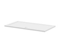 Nuie Pearlstone Slip Resistant Rectangular Shower Tray | White | Acrylic/Stone Resin | 1500mm x 800mm x 40mm