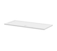 Nuie Pearlstone Slip Resistant Rectangular Shower Tray | White | Acrylic/Stone Resin | 1600mm x 700mm x 40mm