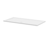 Nuie Pearlstone Slip Resistant Rectangular Shower Tray | White | Acrylic/Stone Resin | 1600mm x 800mm x 40mm
