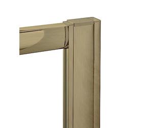 nuie PEK185BB Rene 1850mm Shower Profile Extension Kit, 1850mm, Brushed Brass