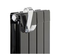 Nuie Radiator Hook Chrome, Silver