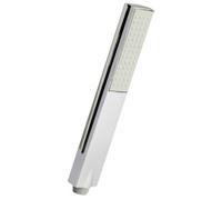Nuie Rectangular Easyclean Shower Handset | Chrome | ABS | 38mm x 240mm x 19mm