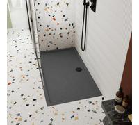 Nuie Rectangular Shower Tray 1600 X 800 X 40 Slate Grey