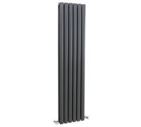 Nuie Revive Double Panel Radiator | Anthracite | Steel | 1500mm x 354mm