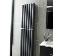 Nuie Revive Radiator Towel Rail | Chrome | Mild Steel | 350mm x 25mm x 97mm