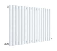 Nuie Revive Single Panel Radiator | Gloss White | Steel | 600mm x 992mm
