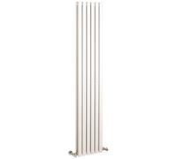 Nuie Revive White 1800mm x 354mm Vertical Double Panel Radiator