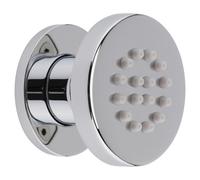 Nuie Round Body Jet | Chrome | Brass | 50mm x 50mm x 88mm