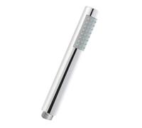 Nuie Round Easyclean Shower Handset | Chrome | ABS | 30mm x 210mm x 30mm