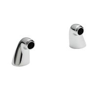 Nuie Round Inlet Legs | Chrome | Brass | 45mm x 55mm x 85mm