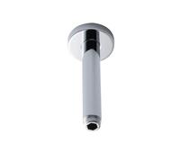 Nuie Round Wall Mounted Arm | Chrome | Metal | 255mm