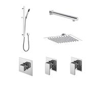 Nuie 2 Outlet Windon Bundle With Stop Tap & Diverter - Chrome