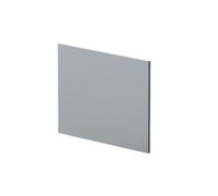 Nuie Shower Bath End Panel | Satin Grey | MFC | 700mm