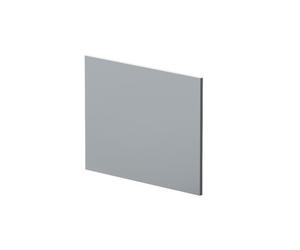 Nuie Shower Bath End Panel | Satin Grey | MFC | 700mm