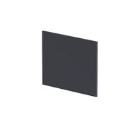 Nuie Shower Bath End Panel | Satin Soft Black | MDF | 700mm