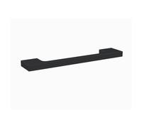 Nuie Slimline D Shaped Furniture Handle with 128mm Hole Centres | Matt Black | Brass | 150mm
