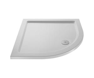 Nuie Slip Resistant Quadrant Shower Tray | White | Acrylic/Stone Resin | 800mm x 800mm
