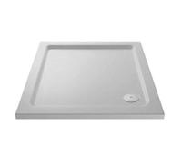 Hudson Reed Slip Resistant Square Shower Tray 800 x 800mm - White, White