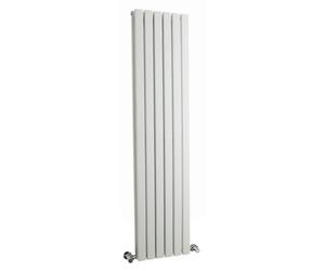 Nuie Sloane Double Panel Radiator | Satin White | Steel | 1500mm x 354mm