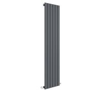 Nuie Sloane Single Panel Radiator | Anthracite | Steel | 1500mm x 354mm