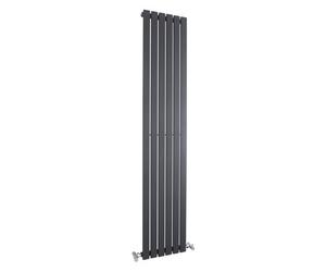Nuie Sloane Single Panel Radiator | Anthracite | Steel | 1800mm x 354mm