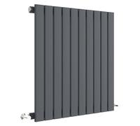 Nuie Sloane Single Panel Radiator | Anthracite | Steel | 600mm x 586mm