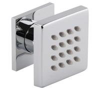 Nuie Square Body Jet | Chrome | Brass | 50mm x 50mm x 88mm